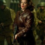 Captain America The First Avenger Peggy Carter Leather Jacket