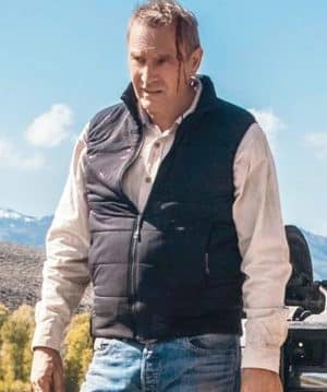 Kevin Costner Yellowstone John Dutton Puffer Vest