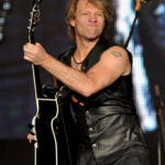 Bon Jovi Black Leather Vest