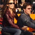 Katie-Holmes-Maroon-Jacket