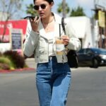 Lucy-Hale-White-Biker-Jacket