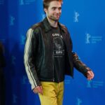 Robert-Pattinson-Black-Biker-Leather-Jacket