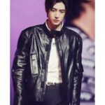 Sunghoon Leather Jacket Men