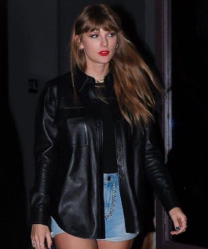 Taylor Swift Chiefs Leather Jacket