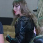 Taylor Swift Chiefs black jacket