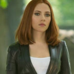 Black Widow Captain America Natasha Romanoff Green Blazer
