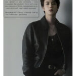 BTS Jin Black Leather Jacket Outerwear