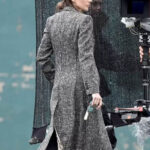 Michelle Keegan TV Series Fool Me Once Maya Stern coat women