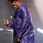 New Edition Legacy On Tour Purple Coat Men