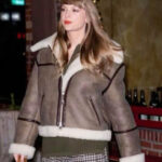 Taylor Swift Shearling Leather Jacket