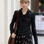 Taylor Swift Street Style Leather Jacket