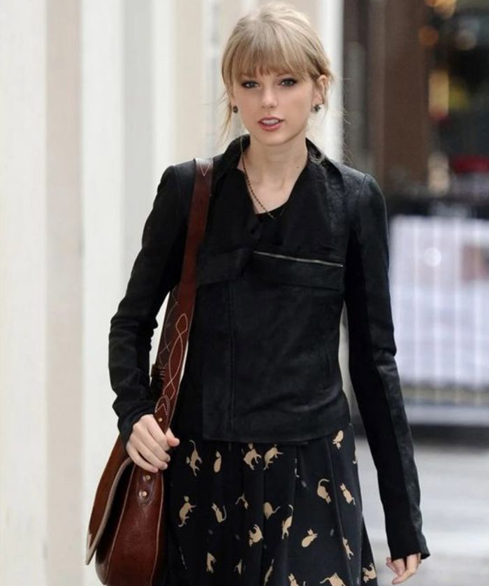 Taylor Swift Street Style Leather Jacket