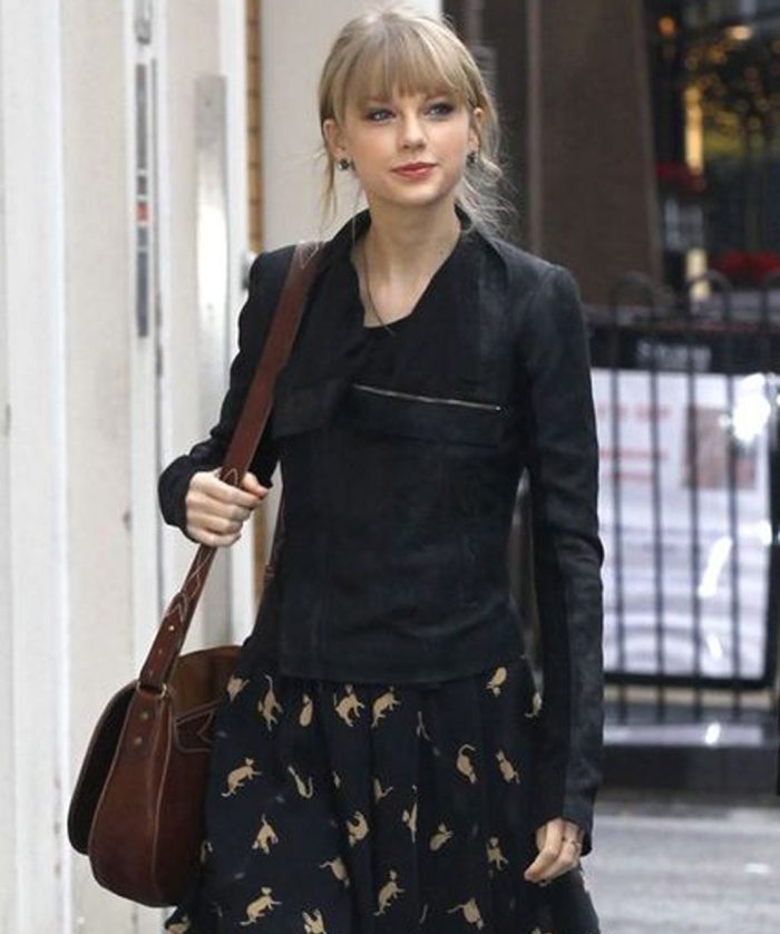 Taylor Swift Street Leather Jacket