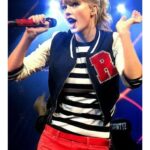 Taylor Swift Tour Blue Letterman Jacket