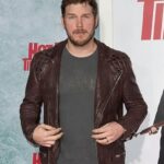 Christ Pratt Brown Leather Jacket