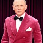 Daniel Craig Pink Velvet blazer