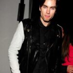 Nolan Gerard Funk Black Leather Jacket