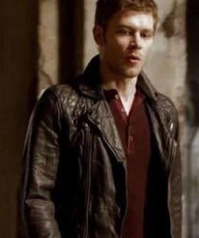 Originals Klaus Mikaelson Black Leather Jacket
