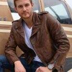 Peter Weber The Bachelor Brown Leather Jacket