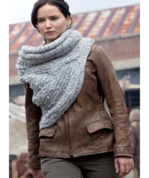 The Hunger Games Katniss Everdeen Leather Jacket
