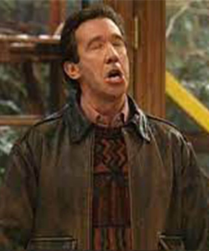 Tim Taylor Home Improvement Leather Jacket