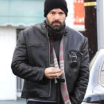 Ben Affleck Black Leather Jacket