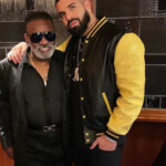 Drake Black Varsity Jacket