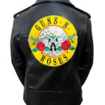 Gun N Roses Black Axl Rose Leather Jacket
