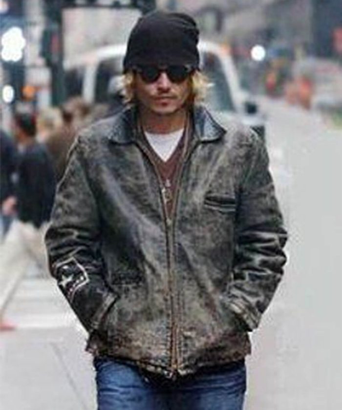 Johnny Depp Distressed Jacket
