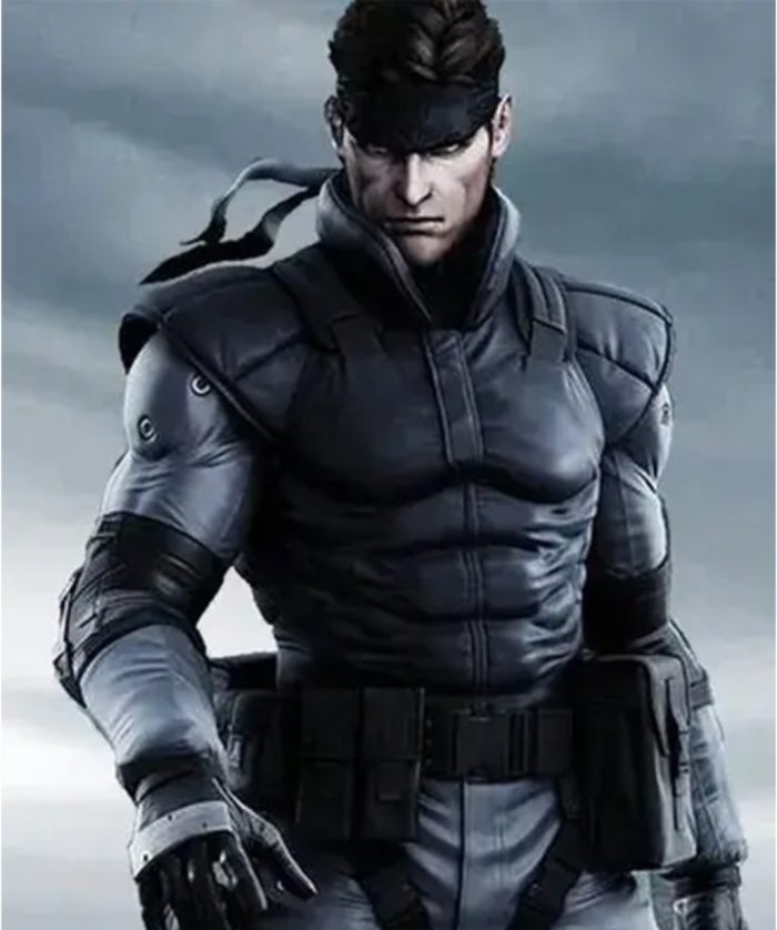 Metal Gear 2 Solid Snake Vest Costume
