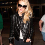 Rosie Huntington-Whiteley Leather Jacket