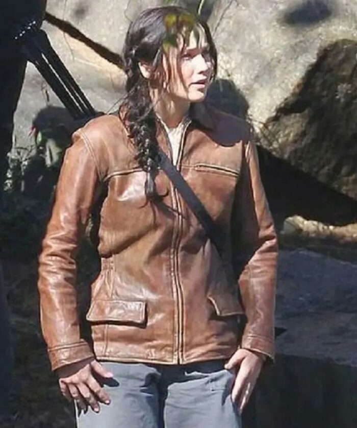 The Hunger Games Katniss Everdeen Leather Jacket