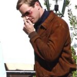 Armie Hammer The Man From Uncle Illya Suede Jacket