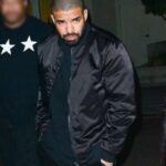 Drake Scorpion June Black Bomber Jacket
