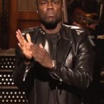 Kevin Heart Black Leather Jacket