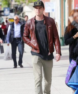 Nicholas Hoult Mad Max Fury Road Nux Real Brown Jacket