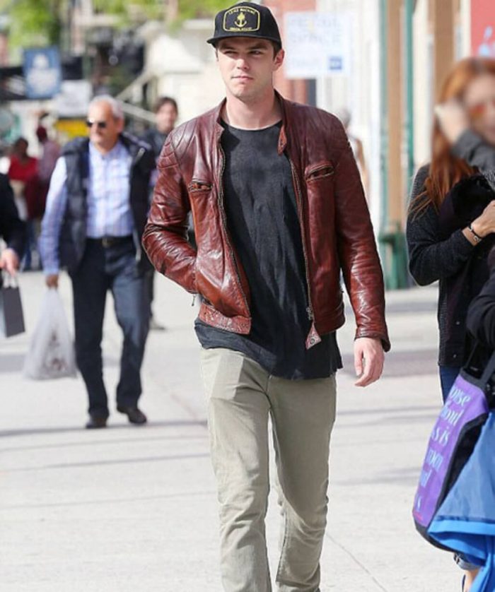 Nicholas Hoult Mad Max Fury Road Nux Real Brown Jacket
