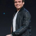 Richard Madden Bomber Leather Jacket