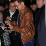 Robert Downey Jr Brown Real Leather Jacket
