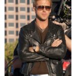 Ryan Gosling Song to Song BV Black Leather Jacket