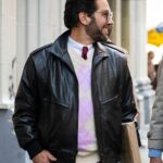 The Shrink Next Door Paul Rudd Leather Bomber Jacket
