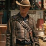 Walton Goggin Fallout The Ghoul Leather Coat