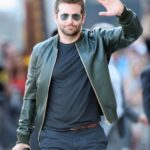 Bradley Cooper Iconic Black Bomber Jacket