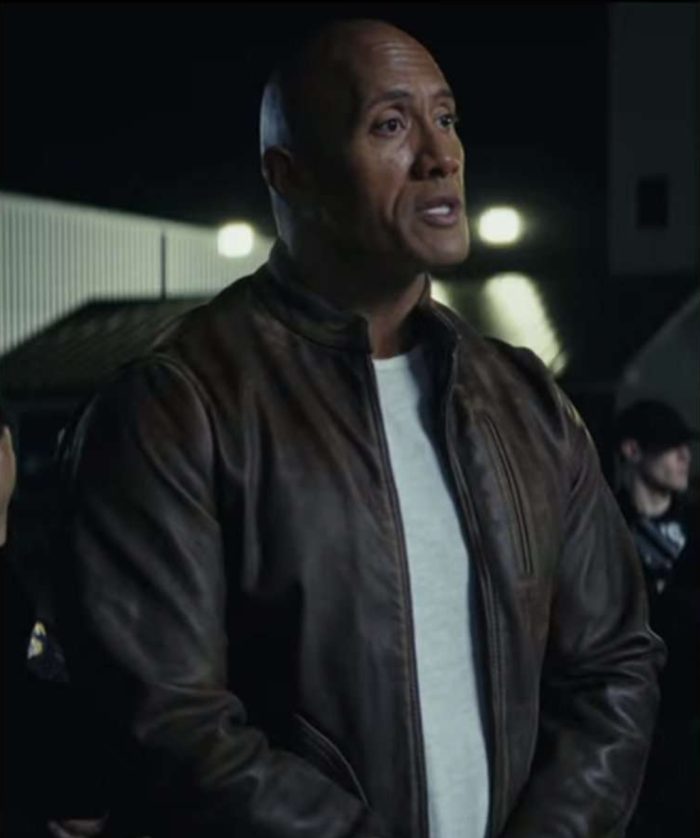 Dwayne Johnson Rampage Brown Jacket