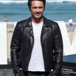 James Franco Black Biker Leather Jacket
