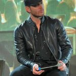 Jensen Ackles Black Leather Jacket