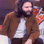 Jim Morrison Suede Leather Jacket