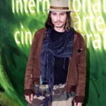 Johnny Depp Brown Suede Leather Jacket