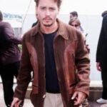 Johnny Depp Men Vintage Brown Wool Jacket