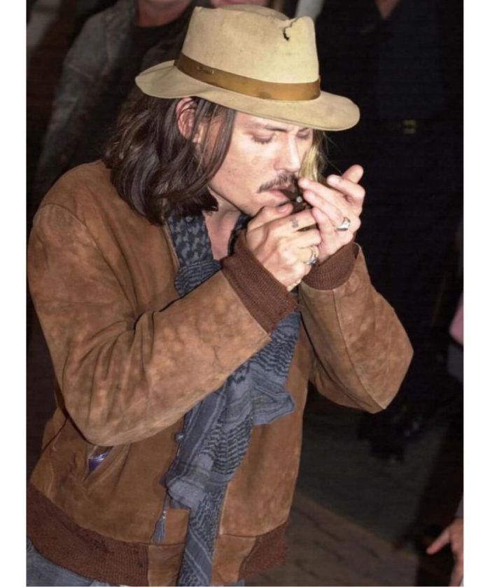 Johnny Depp Suede Jacket